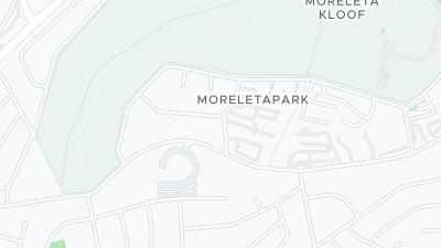 Kaart met de situering van het hotel