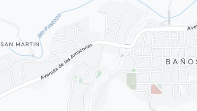 Hotel location map