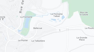 Kort over hotellets beliggenhed