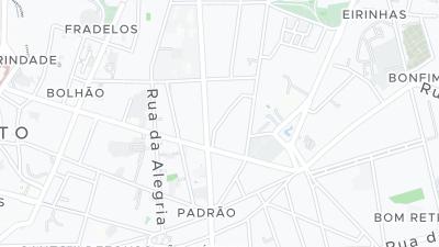 Mapa de localização do hotel