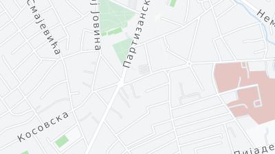 Hotel location map