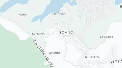 Mapa de localização do hotel