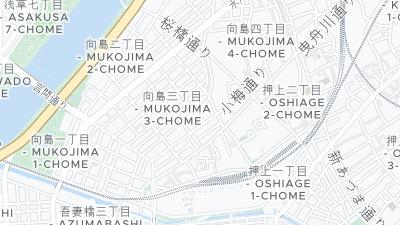 Mapa de localização do hotel