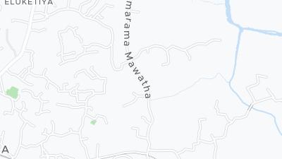 Mapa de localização do hotel