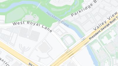 Hotel location map