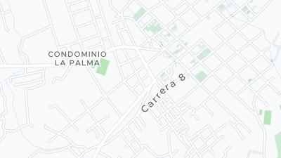 Hotel location map