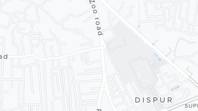 Mapa de localização do hotel