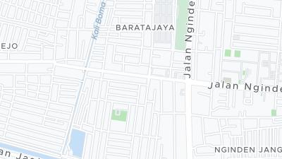 Mapa de localização do hotel