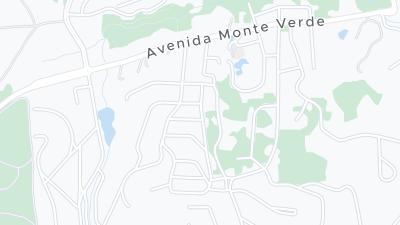 Kaart met de situering van het hotel