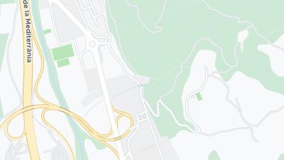 Mapa de localização do hotel