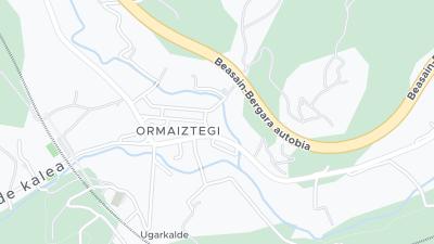 Mapa de localização do hotel