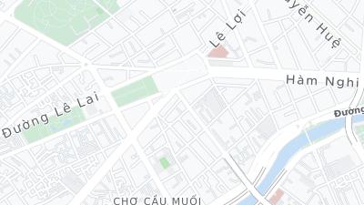 Hotel location map