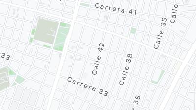 Kaart met de situering van het hotel