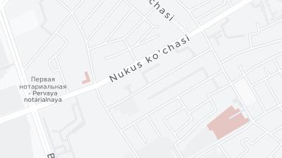 Hotel location map