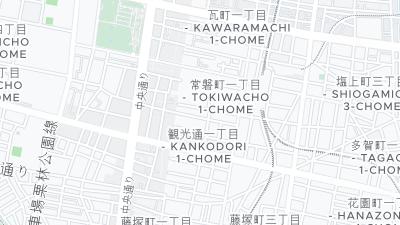 ホテル所在地マップ