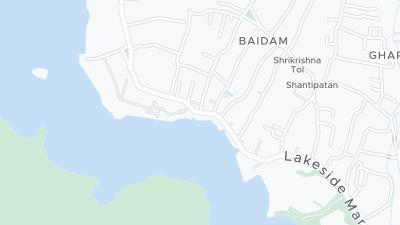 Hotel location map