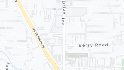 Hotel location map