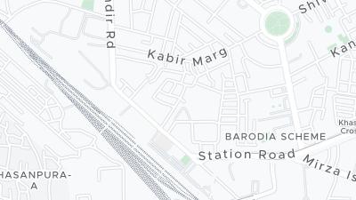 Карта локализации отеля