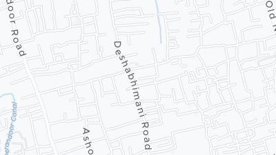 Mapa de localização do hotel