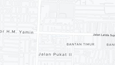 Mapa de localização do hotel