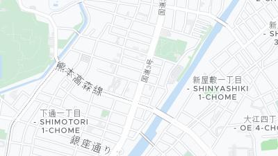 Hotel location map