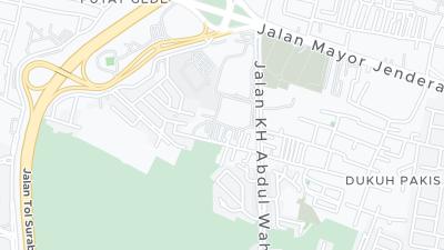 Hotel location map