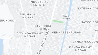Hotel location map