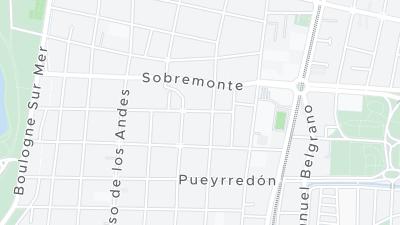 Hotel location map