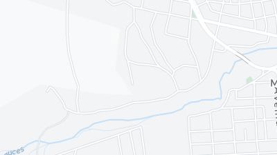 Kaart met de situering van het hotel