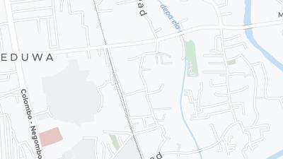 Mapa de localização do hotel