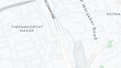 Mapa de localização do hotel