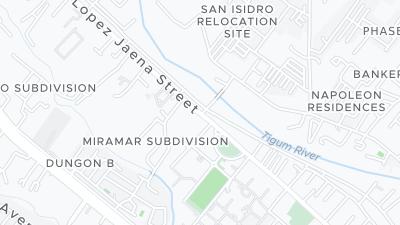 Hotel location map
