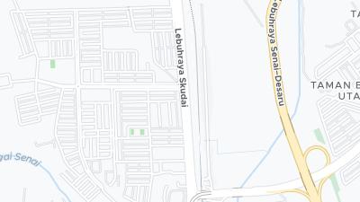 Mapa de localização do hotel