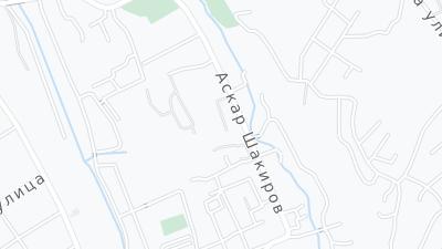 Hotel location map