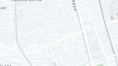 Kaart met de situering van het hotel