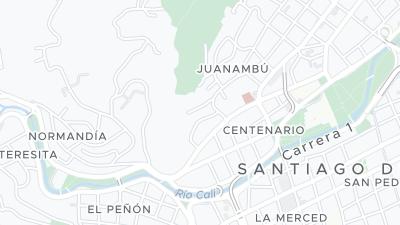 Hotel location map