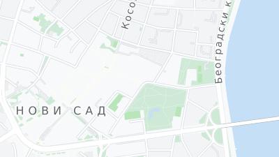 Hotel location map