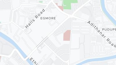 Hotel location map