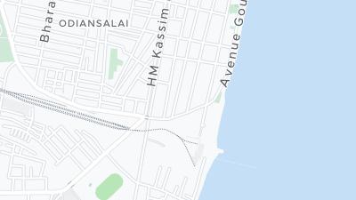 Hotel location map