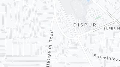 Mapa de localização do hotel