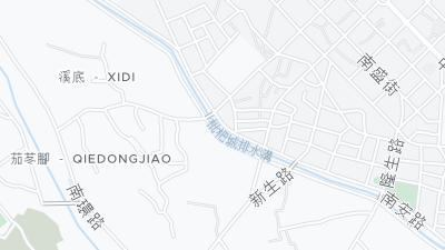 Hotel location map
