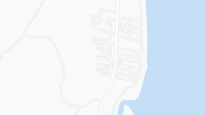 Kaart met de situering van het hotel