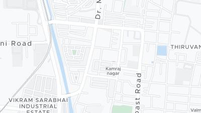 Hotel location map