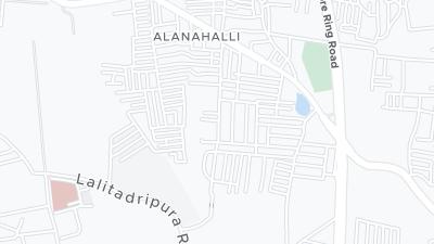 Hotel location map