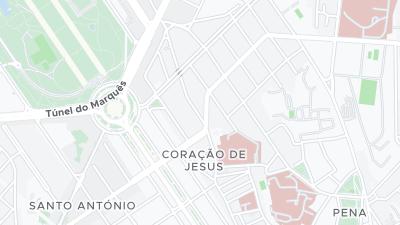 Mapa de localização do hotel
