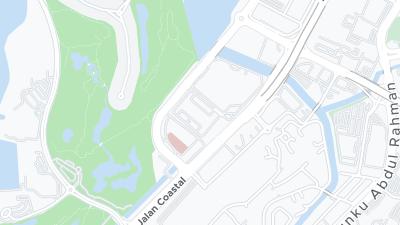 Mapa de localização do hotel