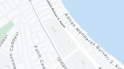Hotel location map