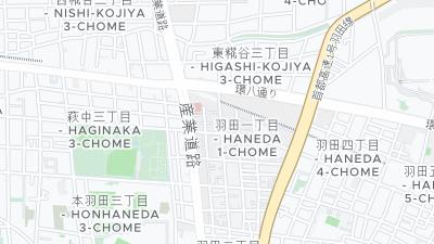 Mapa de localização do hotel