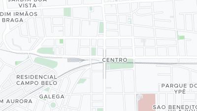 Kort over hotellets beliggenhed