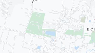 Kaart met de situering van het hotel